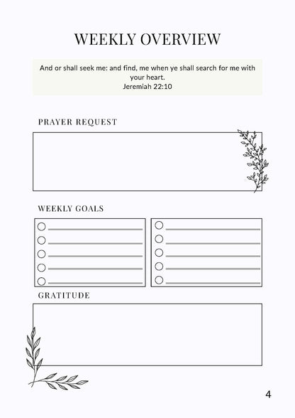 Daughter of the King Faith-Based Purple Christian Planner