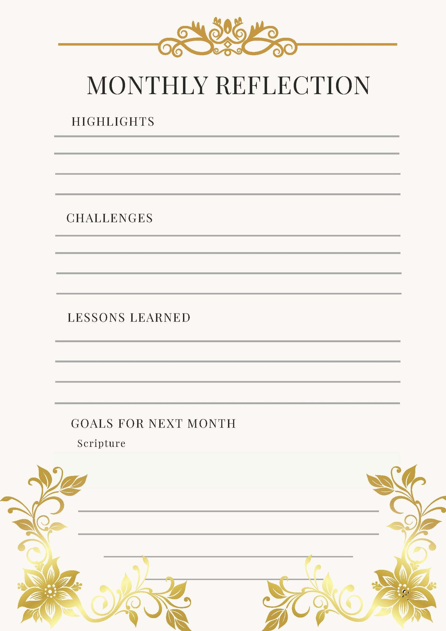 Daughter of the King Faith-Based Yellow Floral Christian Planner